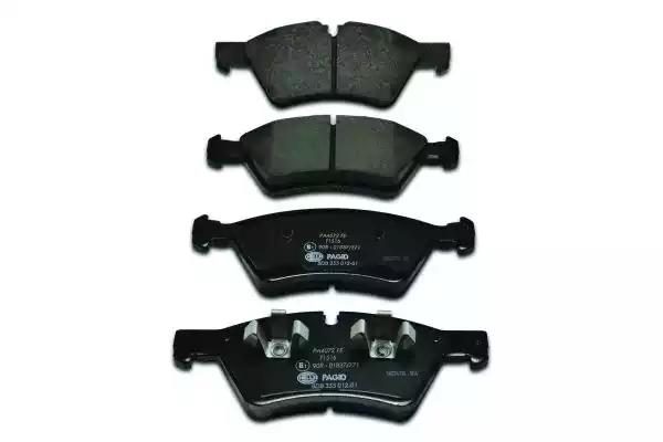 Гальмівні колодки дискові HELLA PAGID 8DB355012011 - zapix