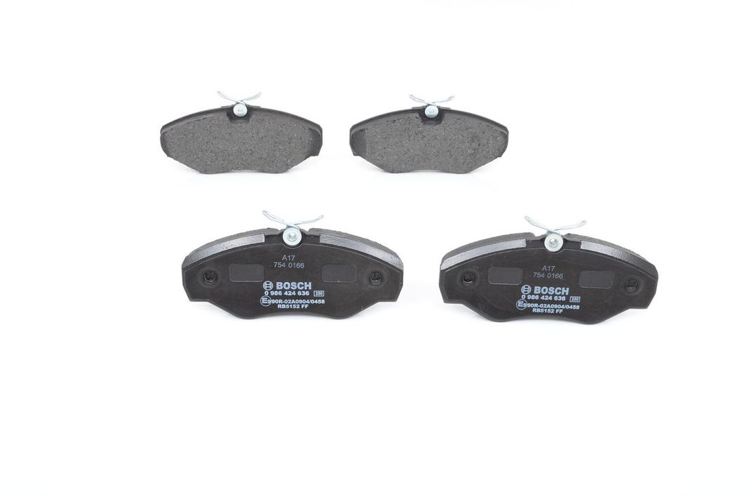 Гальмівні колодки дискові BOSCH 0986424636 - zapix