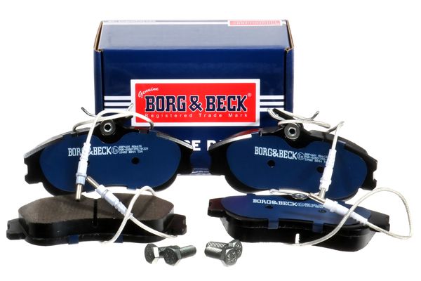 Гальмівні колодки дискові BORG & BECK BBP1601 - zapix