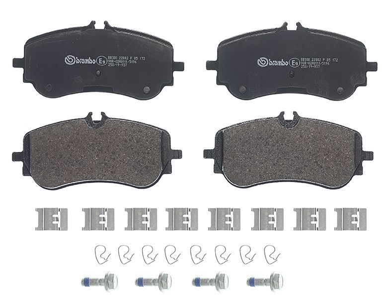 Гальмівні колодки дискові BREMBO P85172 - zapix