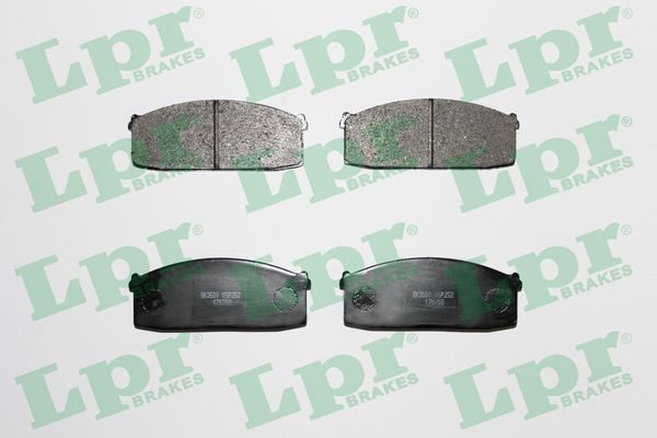 Гальмівні колодки дискові LPR 05P252 - zapix