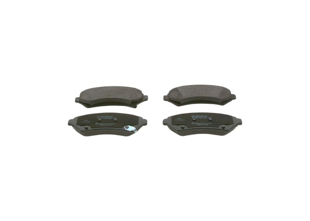 Гальмівні колодки дискові BOSCH 0986424466 - zapix