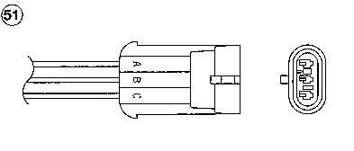 Кисневий датчик NGK 1921 - zapix