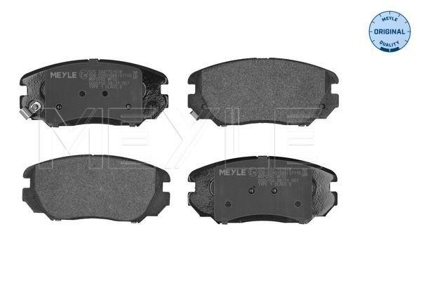 Гальмівні колодки дискові MEYLE 0252441519W - zapix