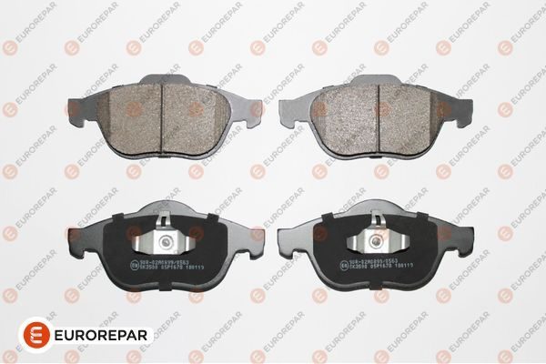 Гальмівні колодки дискові EUROREPAR 1617272880