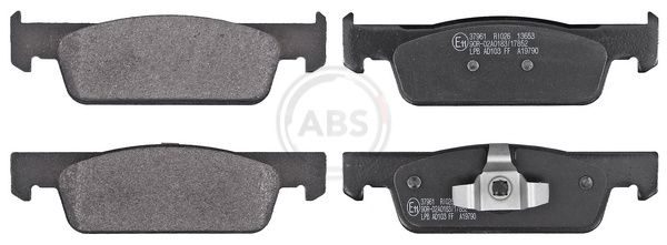 Тормозные колодки дисковые A.B.S. 37961