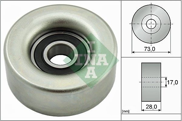 Обвідний ролик ременя приводного SCHAEFFLER INA 532078310 - zapix