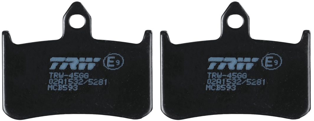 Гальмівні колодки дискові TRW MCB593 - zapix