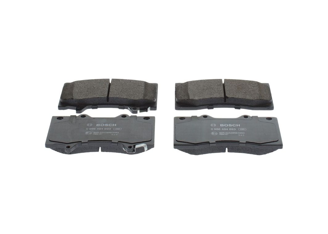 Гальмівні колодки дискові BOSCH 0986494693 - zapix