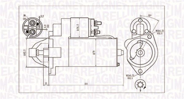 Стартер MAGNETI MARELLI 063720624010 - zapix