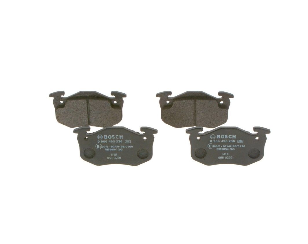 Гальмівні колодки дискові BOSCH 0986495236 - zapix