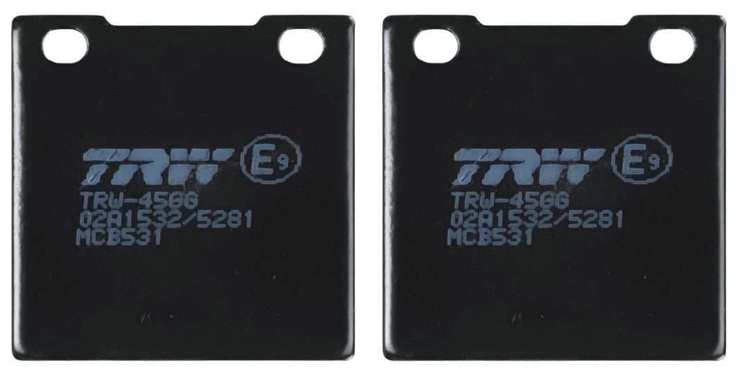 Гальмівні колодки дискові TRW MCB531 - zapix