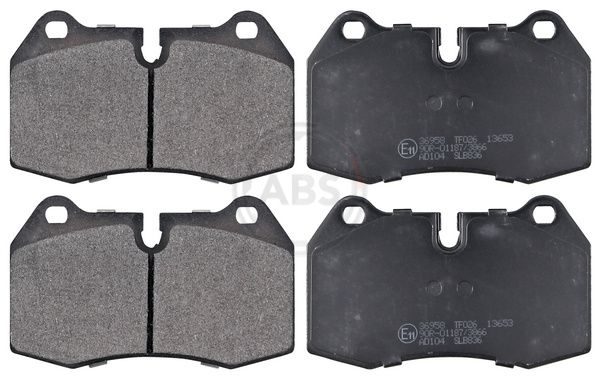Гальмівні колодки дискові A.B.S. 36958 - zapix
