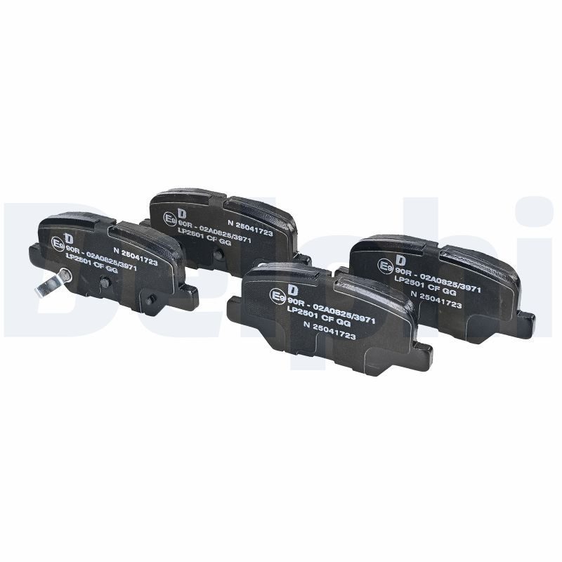 Тормозные колодки дисковые DELPHI LP2501