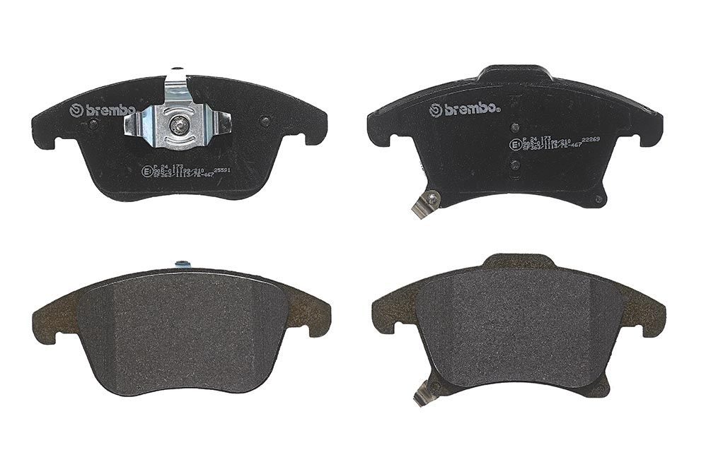 Гальмівні колодки дискові BREMBO P24173 - zapix