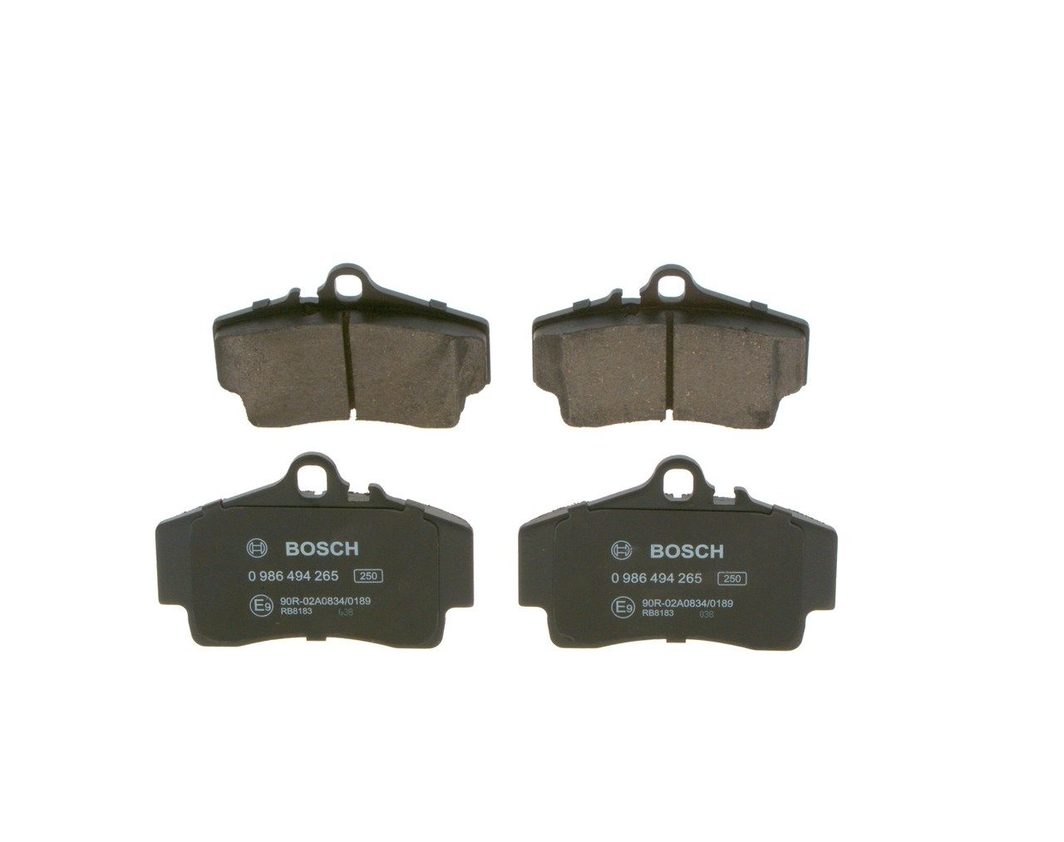 Гальмівні колодки дискові BOSCH 0986494265 - zapix