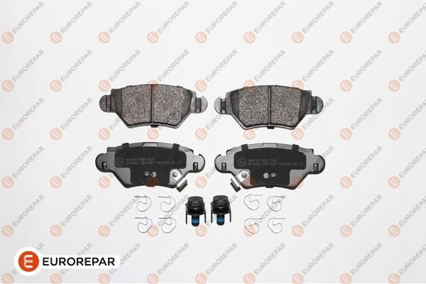 Тормозные колодки дисковые EUROREPAR 1617255080