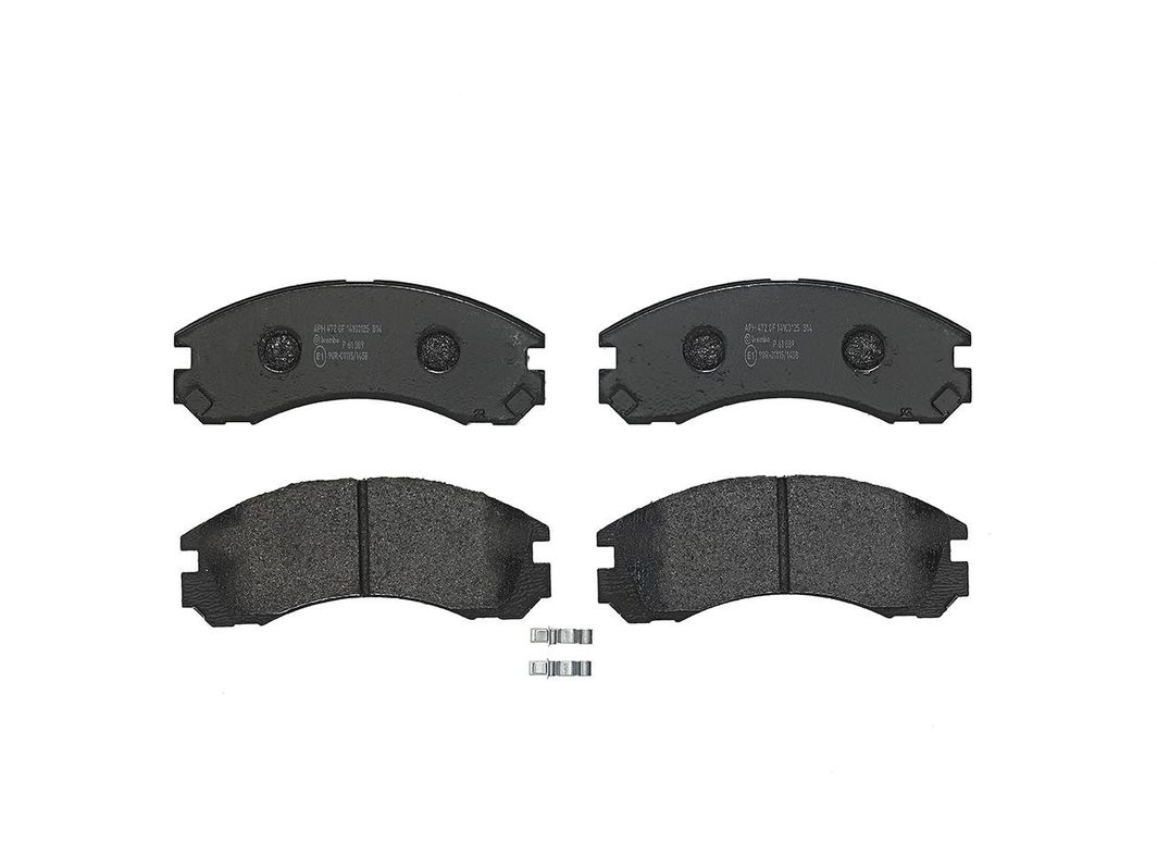 Гальмівні колодки дискові BREMBO P61089 - zapix