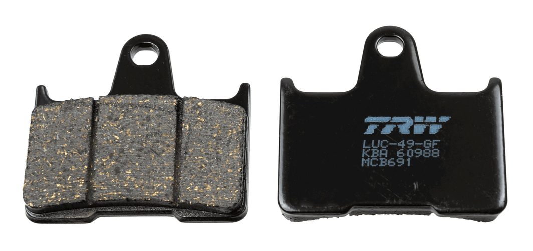 Гальмівні колодки дискові TRW MCB691 - zapix