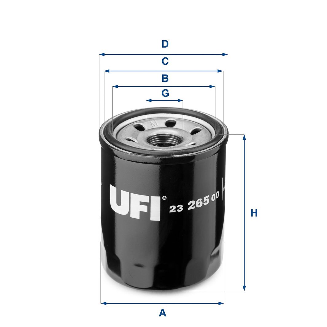 Оливний фільтр UFI 2326500 - zapix