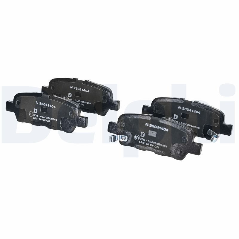 Гальмівні колодки дискові DELPHI LP3158 - zapix