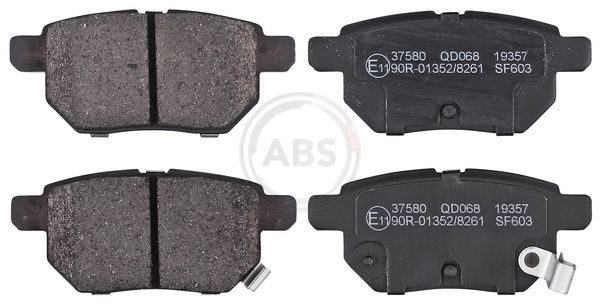 Гальмівні колодки дискові A.B.S. 37580 - zapix