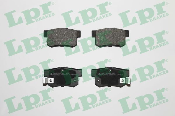 Тормозные колодки дисковые LPR 05P508