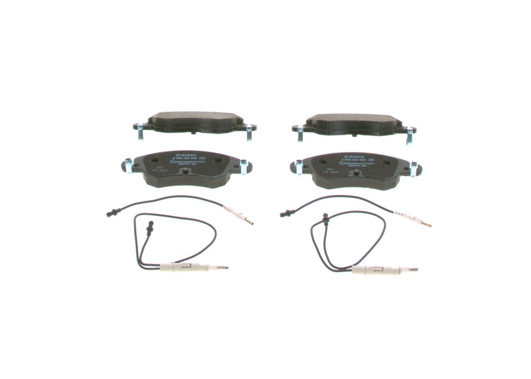 Гальмівні колодки дискові BOSCH 0986424598 - zapix