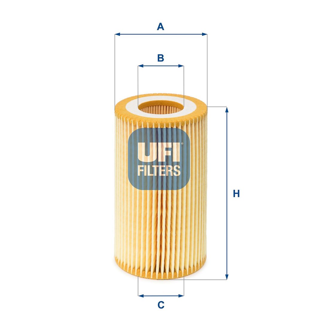 Оливний фільтр UFI 2500300 - zapix