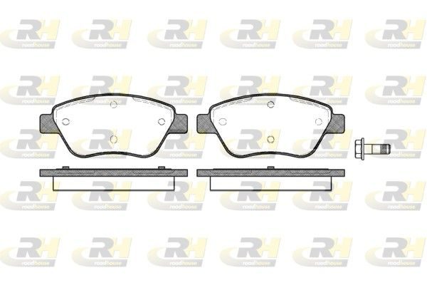 Гальмівні колодки дискові ROADHOUSE 285810 - zapix