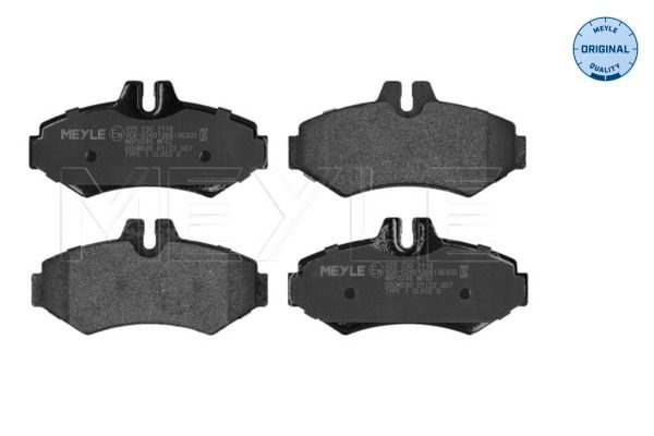 Гальмівні колодки дискові MEYLE 0252302118 - zapix