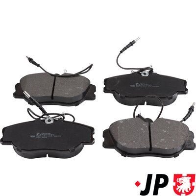 Гальмівні колодки дискові JP GROUP 4163603310