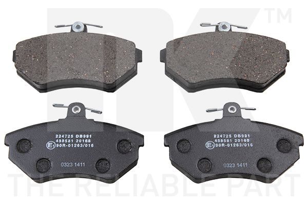 Гальмівні колодки дискові NK 224725 - zapix