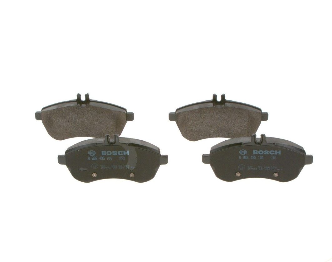 Гальмівні колодки дискові BOSCH 0986495104 - zapix
