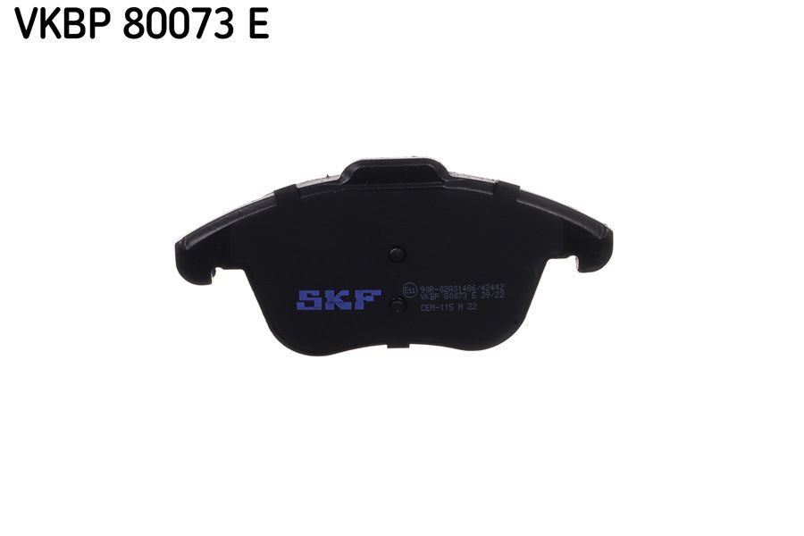 Гальмівні колодки дискові SKF VKBP80073E - zapix
