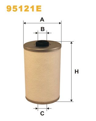 Паливний фільтр WIX FILTERS 95121E - zapix