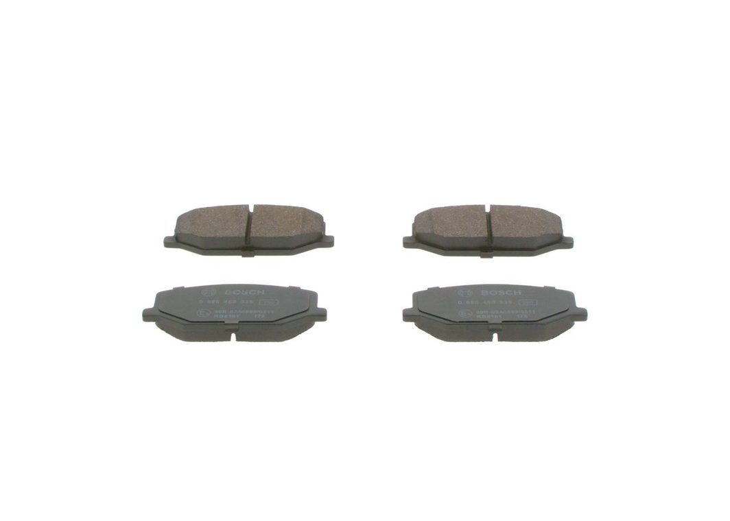 Гальмівні колодки дискові BOSCH 0986460935 - zapix
