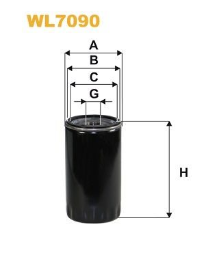 Масляный фильтр WIX FILTERS WL7090