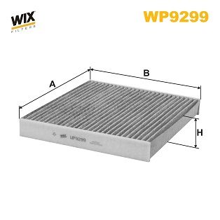 Фільтр салону WIX FILTERS WP9299 - zapix