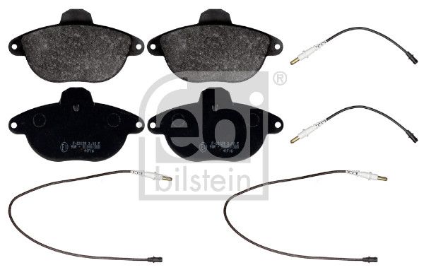 Гальмівні колодки дискові FEBI BILSTEIN 116037 - zapix