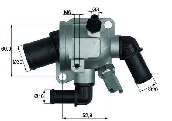 Термостат MAHLE TI17388 - zapix