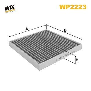 Фільтр салону WIX FILTERS WP2223 - zapix