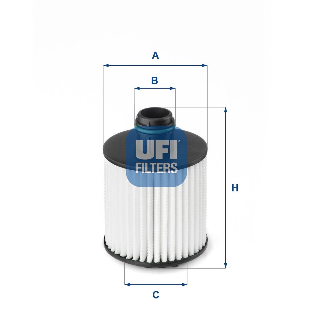 Оливний фільтр UFI 2513900 - zapix