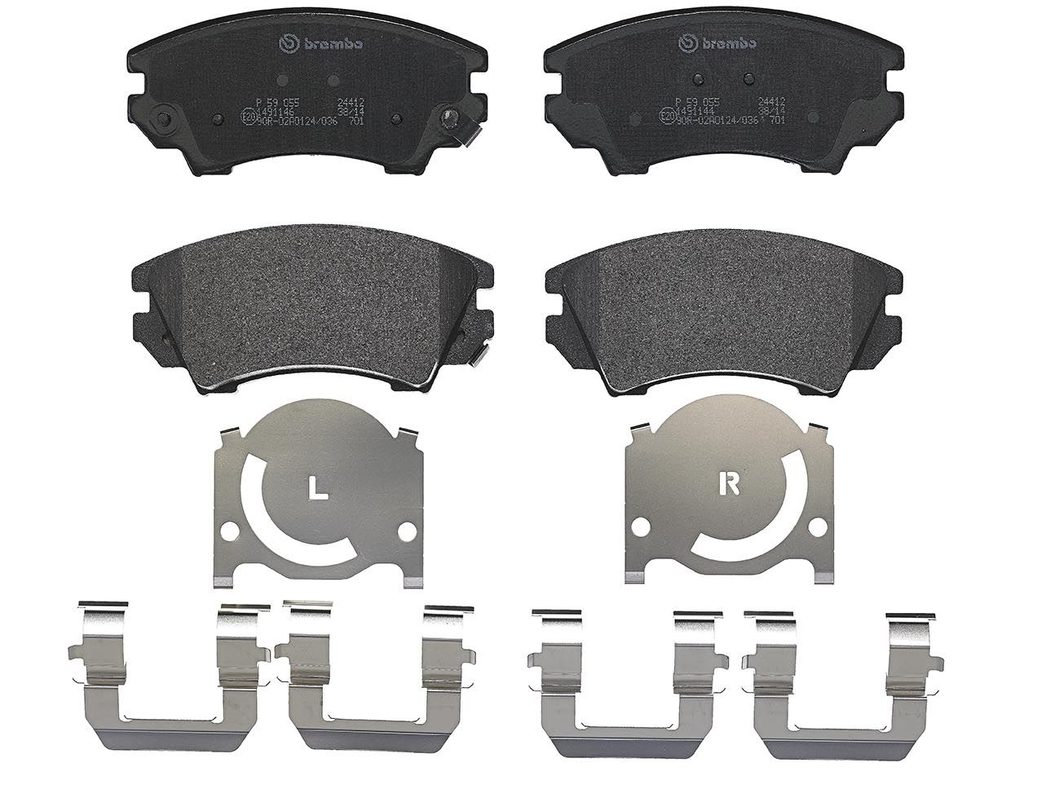 Гальмівні колодки дискові BREMBO P59055 - zapix