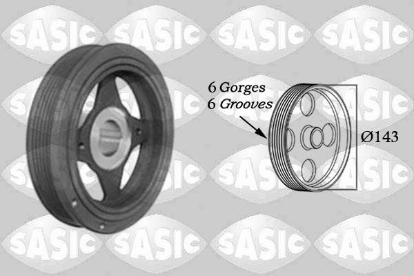 Шків колінвалу SASIC 2154023 - zapix