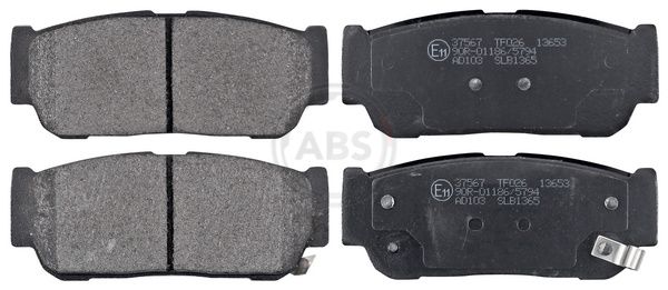 Гальмівні колодки дискові A.B.S. 37567 - zapix