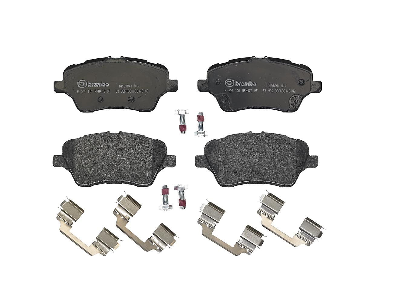 Гальмівні колодки дискові BREMBO P24151 - zapix