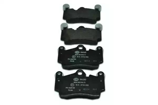 Гальмівні колодки дискові HELLA PAGID 8DB355018711 - zapix