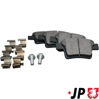 Гальмівні колодки дискові JP GROUP 1563700510 - zapix