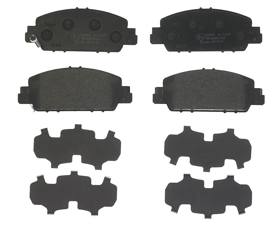 Гальмівні колодки дискові BREMBO P28077 - zapix